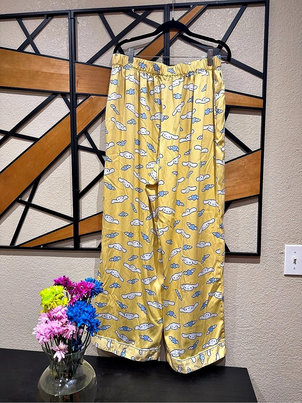 Forever 21 Hello Kitty and Friends Cinnamoroll Satin Pajama Pants Cinnamoroll
